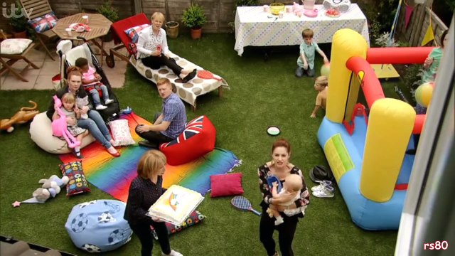 Coronation Street Max Throws Toys At Gail