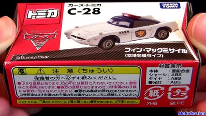 Download Video: Tomica Security Guard Finn McMissile Cars 2 Compared to Mattel Disney Pixar Takara Tomy 2013 Toys