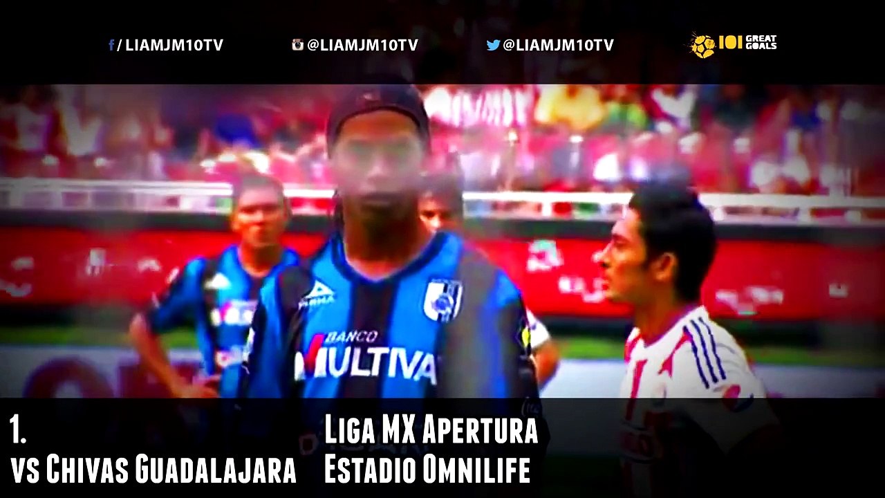 Ronaldinho // FLUMINENSEs New Signing! // All 8 Goals for Queretaro 2014/15 // HD