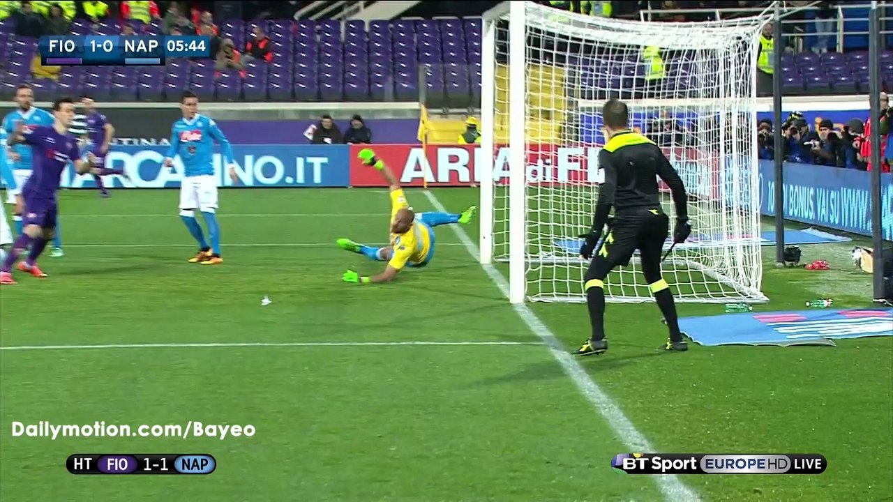 All Goals & Highlights HD - Fiorentina 1-1 Napoli - 29-02-2016 HD 1080p