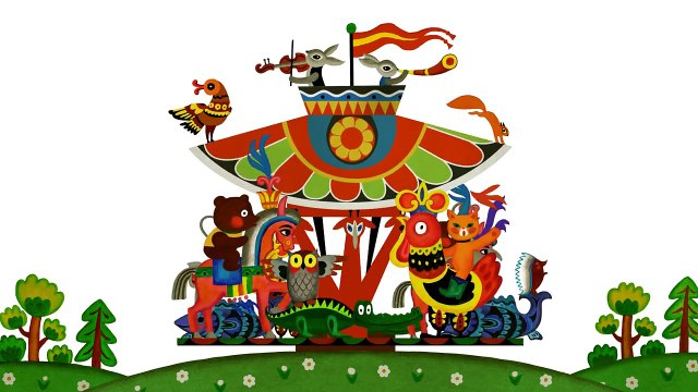 Веселая карусель № 36 (мультики для детей, выпуск 36)