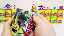 Transformers BUMBLEBEE Dev Sürpriz Yumurta Oyun Hamuru - Giant Surprise Eggs Play Doh