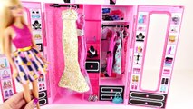 Ultimate Barbie Wardrobe Toy Closet Episode ★ NEW Muñecas Barbie Clothes Storage
