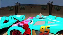 Spiderman, Disney Frozen Elsa, Pixar Cars Lightning Mcqueen & ABC SONG Nursery Rhymes