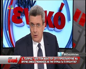 Συνέντευξη Τσίπρα Α