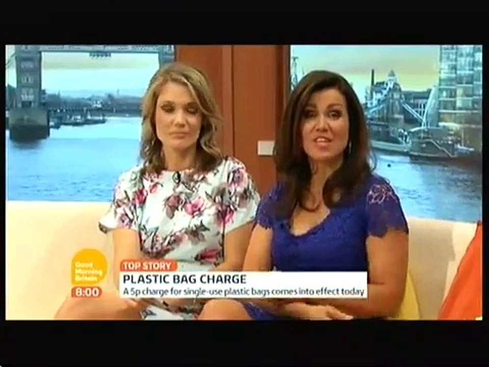 Charlotte Hawkins & Susanna Reid Good Morning Britain 5th October 2015