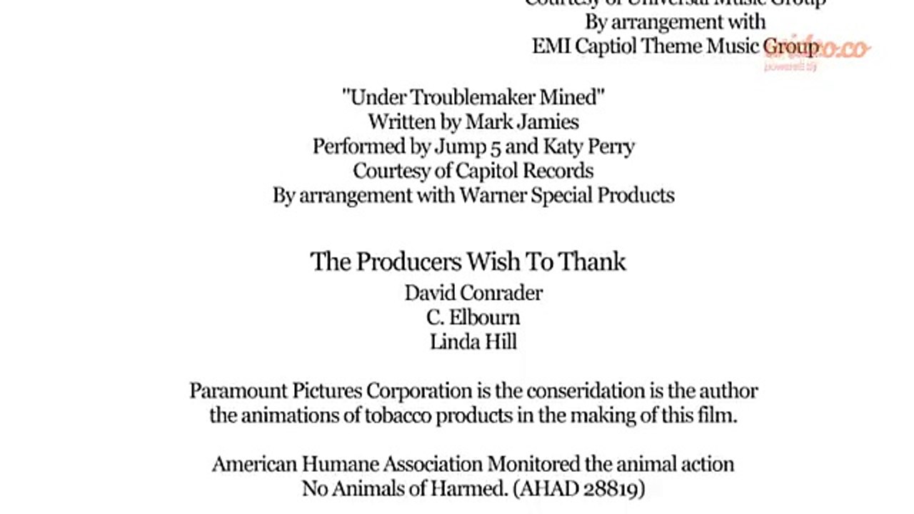 Zack And Quack The Movie 2014 closing logos by Wideo.co