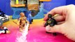 Imaginext Green Arrow saves Batman Gotham city police from scarecrow toys story playset