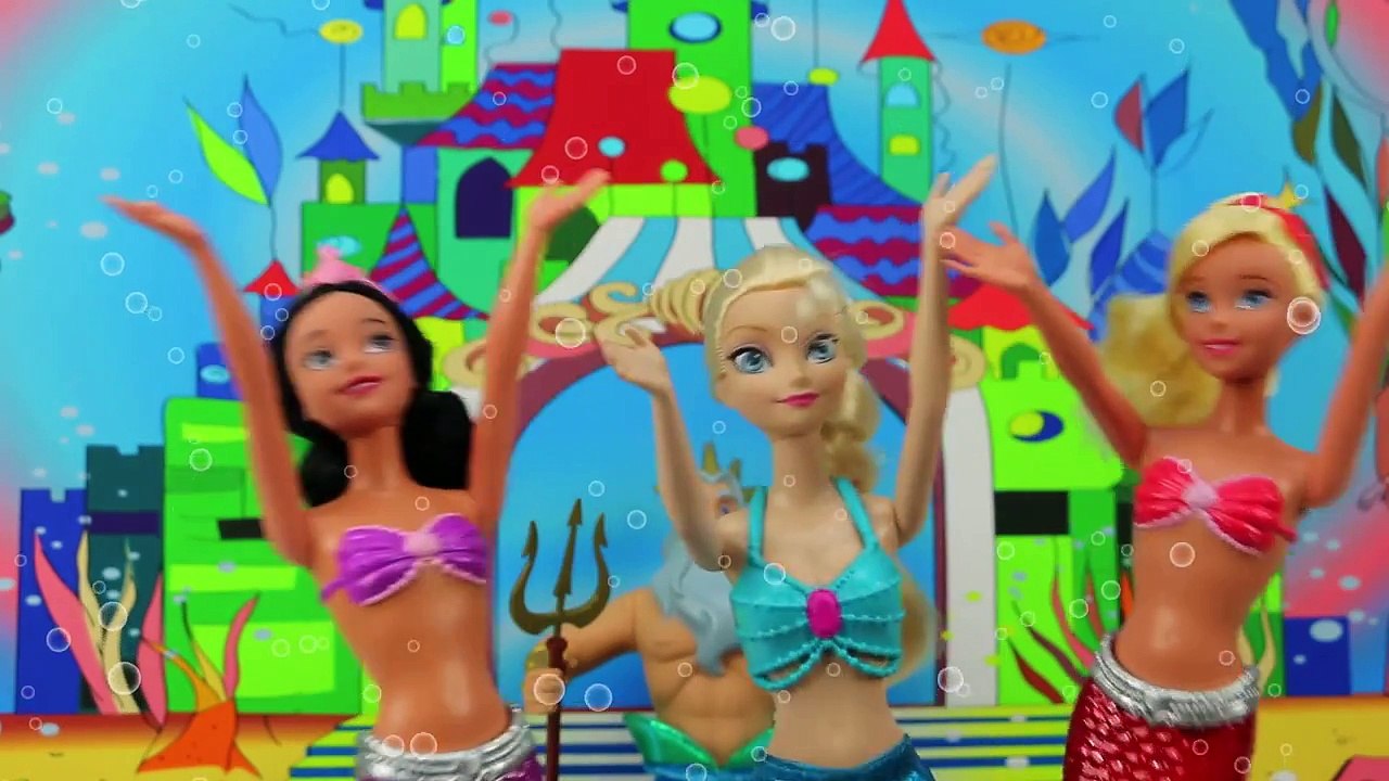 Anna is The Little Mermaid Mini Movie. Can Ariel Save Prince Eric from Drowning?