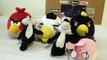 Pepe le Pew, Penelope Cat and Angry Birds plushes
