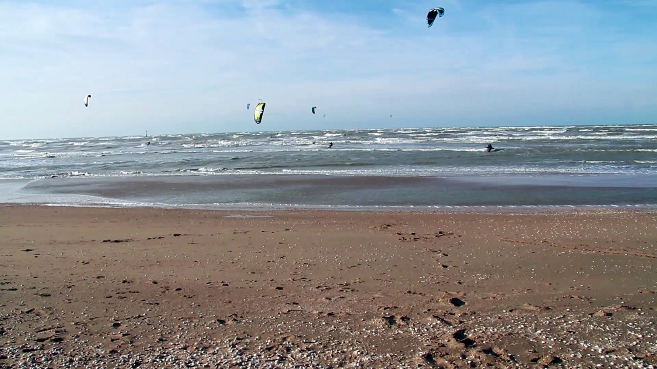 Kite à Houlgate le 28/02/16