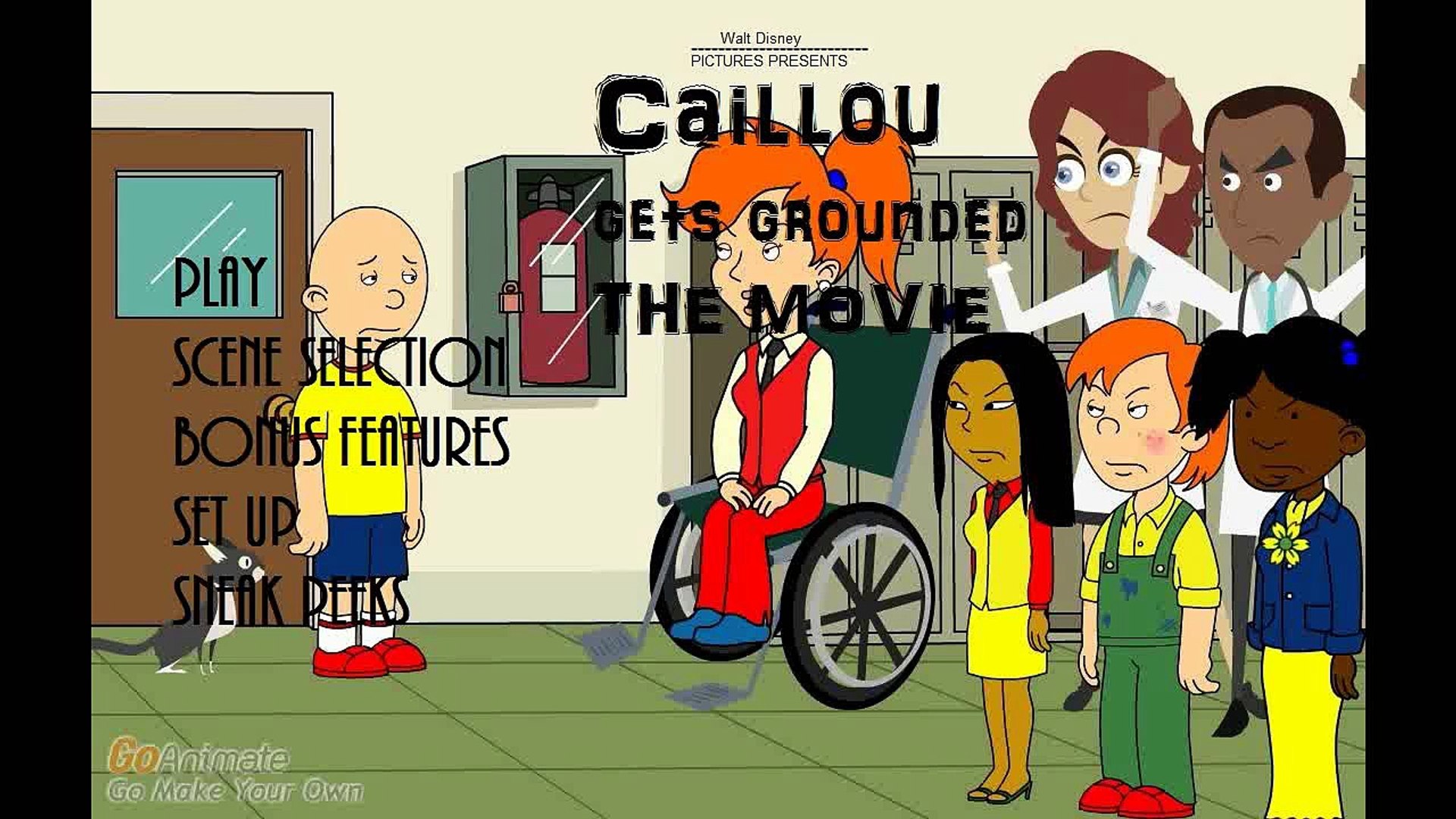 Caillou Gets Grounded The Movie Dvd Menu Video Dailymotion