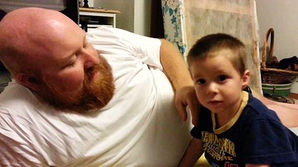 Daddy took my ear and nose!