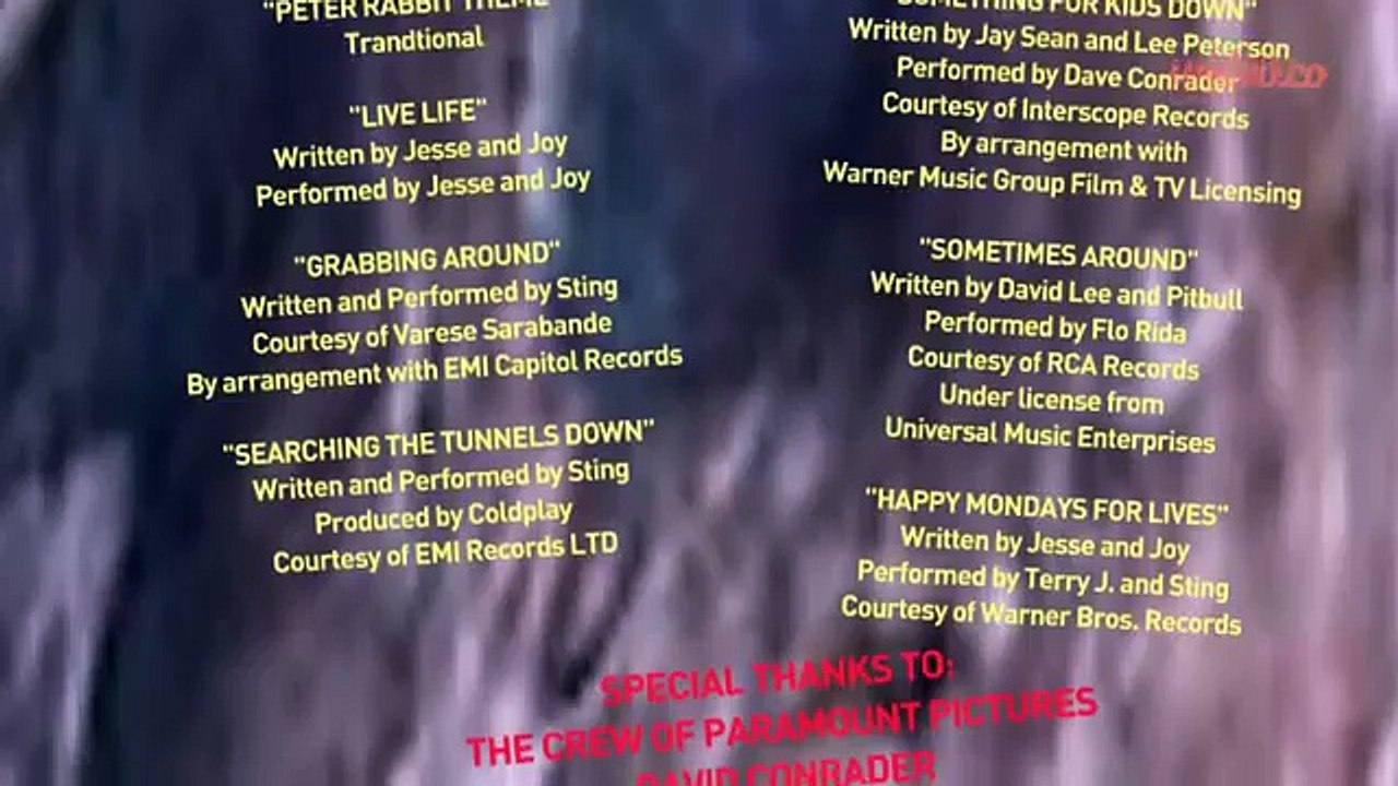 Peter rabbit movie 2013 credits logos by Wideo.co - video Dailymotion