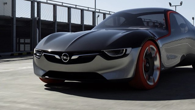 Opel GT Concept Car auf dem Genfer Autosalon 2016