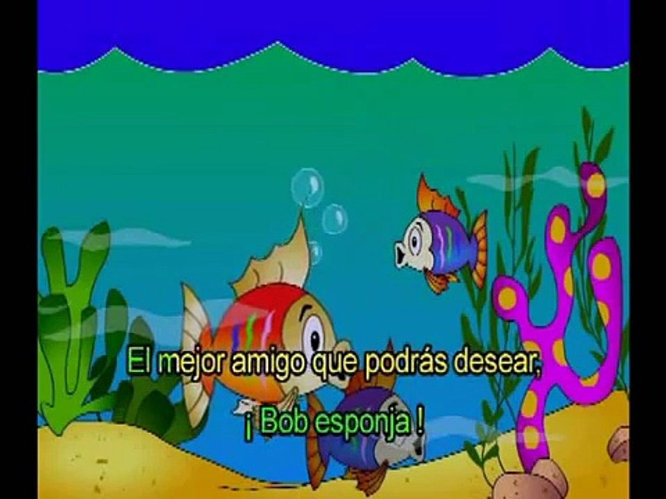 Bob esponja karaoke