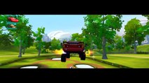 Lightning McQueen Battle Racing with Tow Mater McMissile Fillmore Shiftwell & Disney Cars2 Pixar