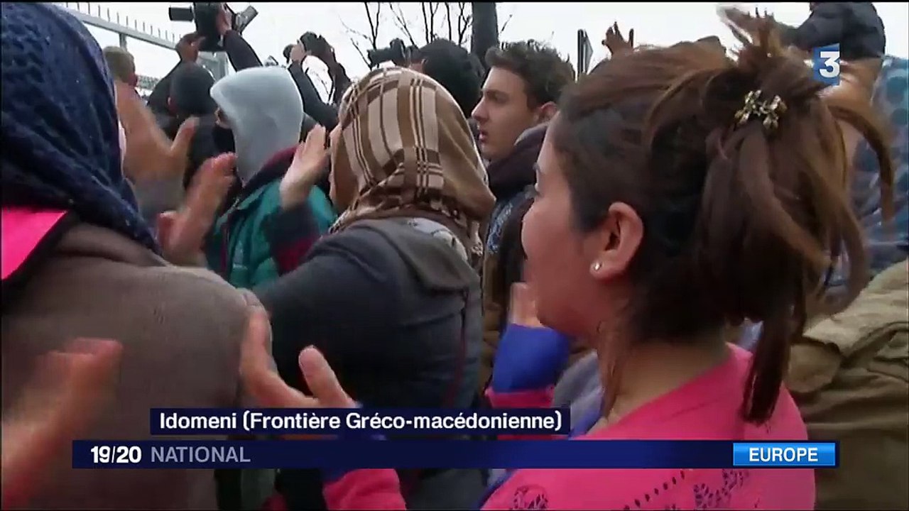 Migrants : de vives tensions à la frontière gréco-macédonienne