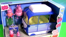 Play Doh Peppa Pig Holiday Campervan Picnic with Mommy - Autocaravana - Camping Car de Vacances