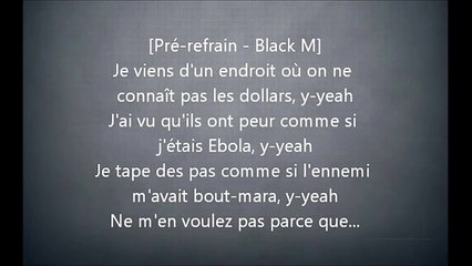 Black M - A l'ouest ft. MHD {Paroles_Lyrics}
