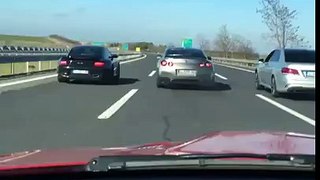 997 Turbo vs Nissan Gtr vs E63 Amg rolling in turkey