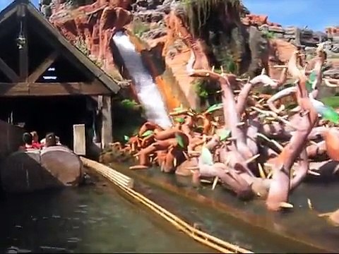 Splash Mountain Front Seat on-ride POV Walt Disney Worlds Magic Kingdom