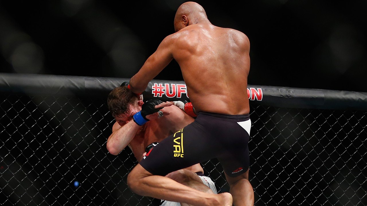 Anderson Silva vs Michael Bisping Highlights