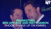 Ben Affleck and Matt Damon Shook Things Up On Jimmy Kimmel