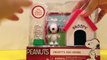 Peanuts Charlie Brown Snoopys dog house, Woodstock & bowel of treats playset