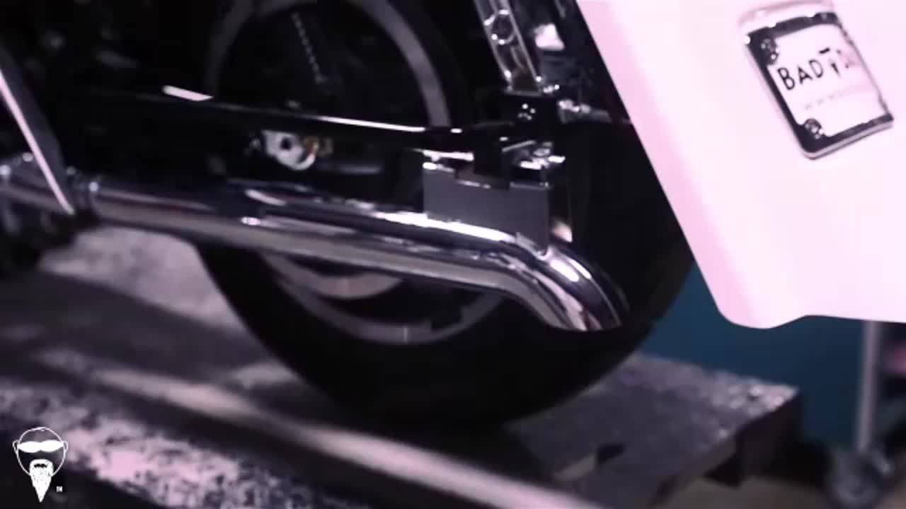 Bad Dad Turn Down Exhaust Install