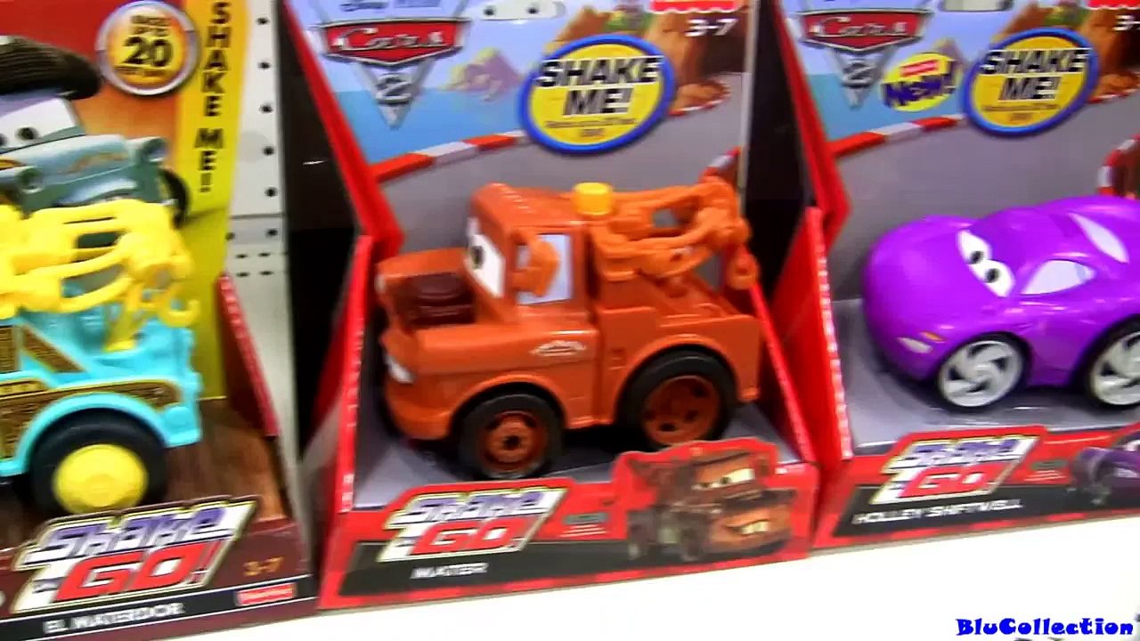 Shake n Go Cars 2 Collection Disney Pixar Cars Toon Maters tall tales