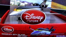 Cars 2 Siddeley Spy Jet Airplane Diecast Disney store Siddley plane toy review by Blucollection