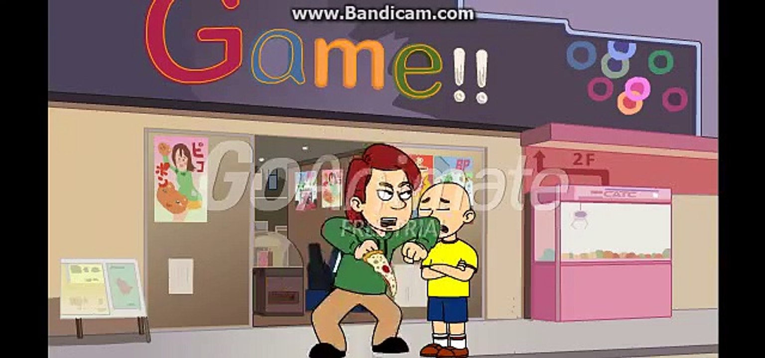 Cailou Goes To Chuck E Cheeses While Grounded Grounded