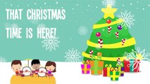 Christmas Time Is Here | Ring Ring Ring the Bells | Christmas Song Lyrics for Kids