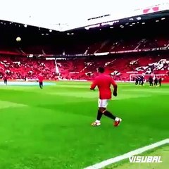 Le contrôle magnifique de Memphis Depay à l'échauffement