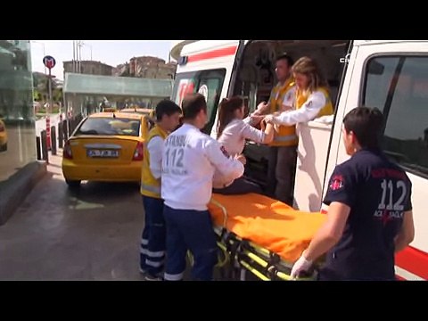 Alışveriş merkezinde yangın paniği