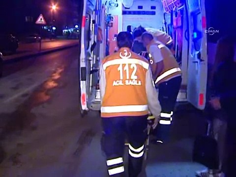 Organ nakli için hasta taşıyan ambulans kaza yaptı