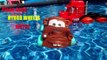 Pixar Cars Hydro Wheels Mater and Hydro Wheels Mack in the Pool