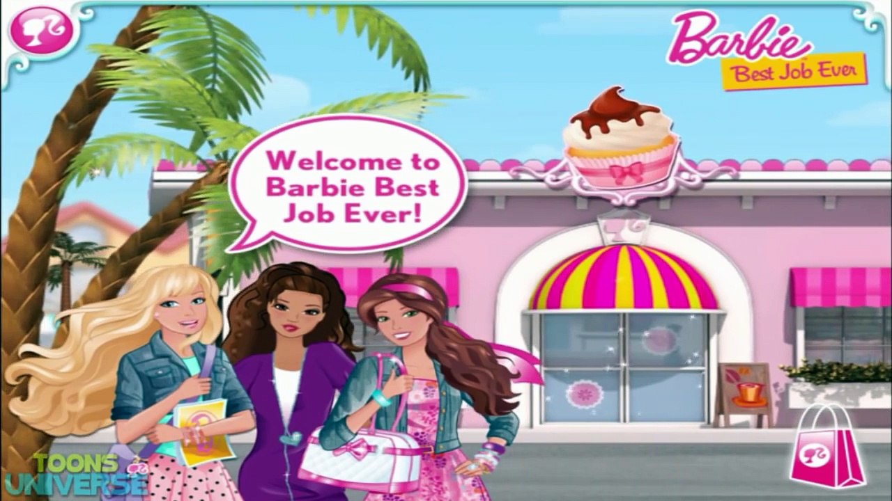 Barbie Best Job Ever Pastry Chef Cooking Game for Girls HD