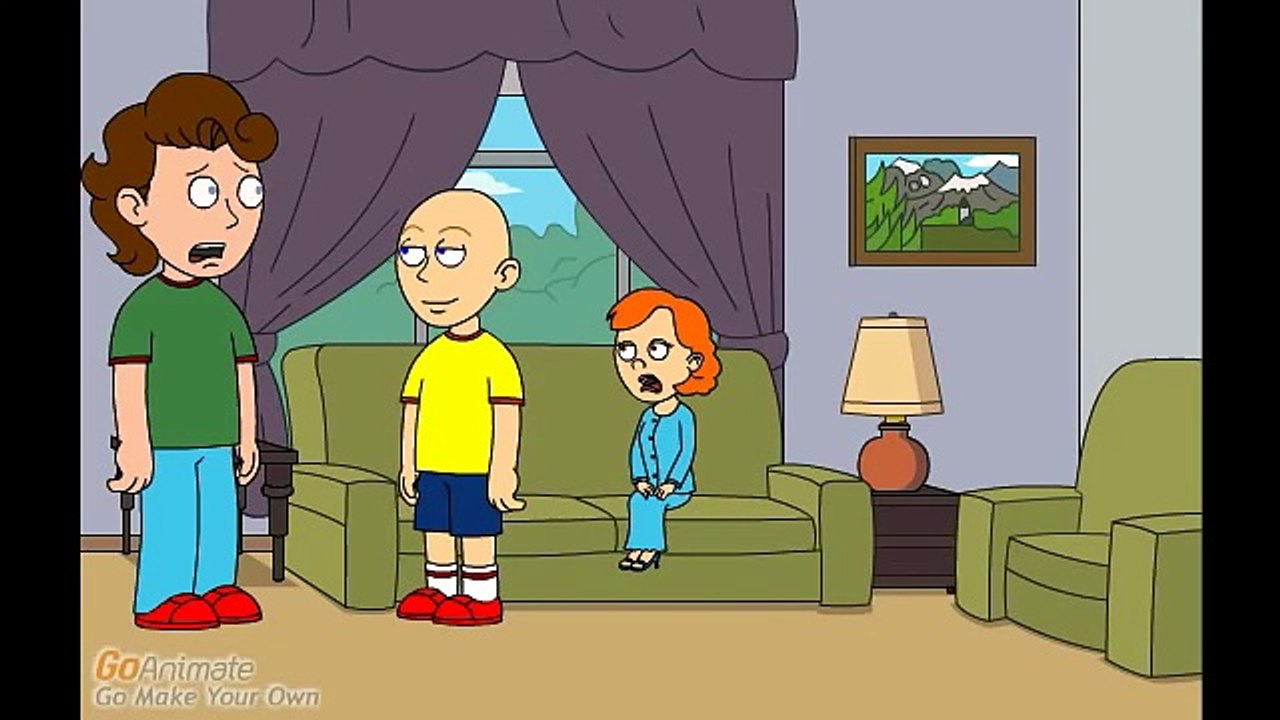 caillou is mean to rosie/ grounded