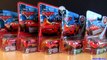 5 Lightning McQueen CARS Collection with shovel, cone & Lenticular eyes Disney Pixar toys review