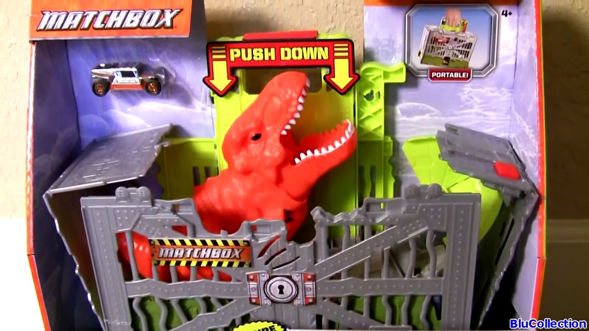 matchbox dinosaur car track