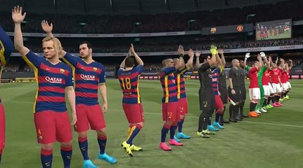 Match Pes2016 ▶️ Manchester United Vs Fc Barcelone [Dz] (Latest Sport)