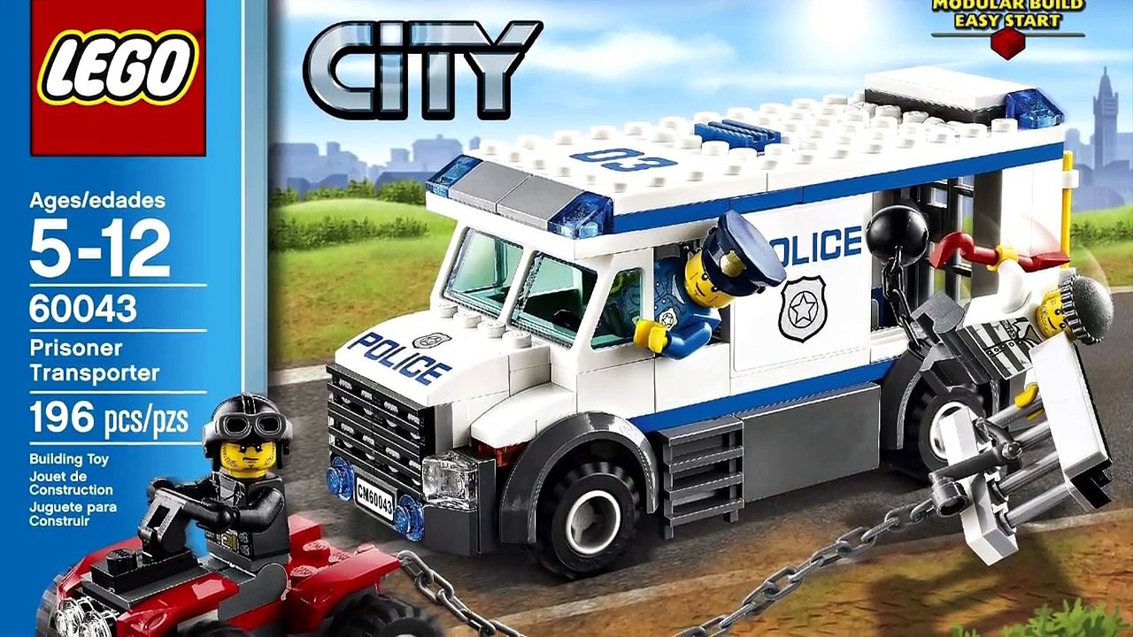 Лего Полиция 60043 + мультики про машинки. Видео обзор на русском языке. Кока Туб