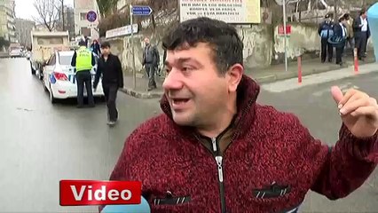 Kadıköy’de beton mikseri devrildi