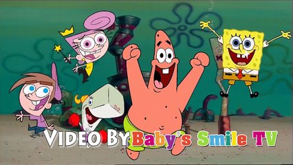 SpongeBob & Patrick Daddy Finger ✦ Finger Family ✦ Funny Animation Nursery Rhymes Songs for Children
