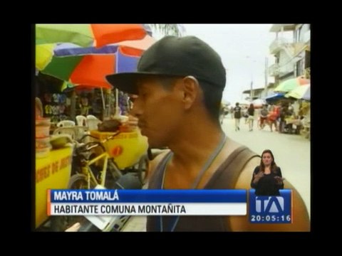 Turistas abandonan la comuna de Montañita