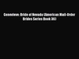 Download Genevieve: Bride of Nevada (American Mail-Order Brides Series Book 36)  Read Online