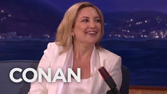 Kate Hudson Loves To Be Naked - CONAN on TBS