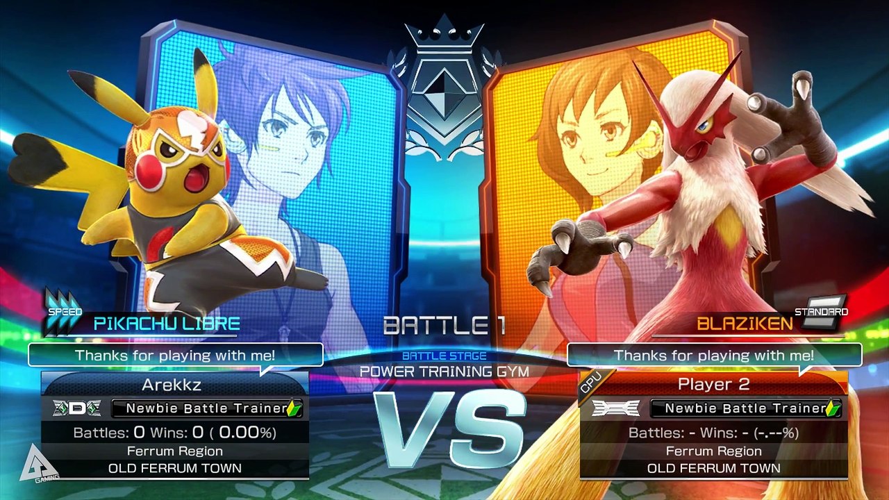 Pokken Tournament Wii U Gameplay Part 1